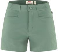 Fjall Raven - Short de randonnée léger et respirant - High Coast Lite Shorts W Patina Green pour Femme - Taille S/M - Kaki Kaki S/M
