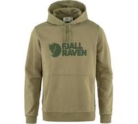 Sweatshirt à capuche Fjällräven Logo vert gris - M
