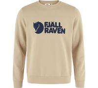 Fjall Raven - Sweat en coton biologique - Fjällräven Logo Sweater M Fossil en Coton - Taille M - Beige Beige M