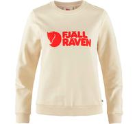 Fjällräven - Fjällräven Logo Sweater - Sweatshirt femme Chalk White / Flame Orange - M