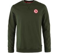 Fjall Raven - Sweat en coton organique - 1960 Logo Badge Sweater M Deep Forest en Coton - Taille L - Vert Vert L