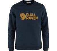 Fjall Raven - Sweat en coton organique - Fjällräven Logo Sweater M Dark Navy pour Homme en Coton - Taille S Navy S