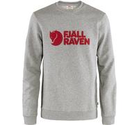 Fjall Raven - Sweat en coton organique - Fjällräven Logo Sweater M Grey Melange pour Homme en Coton - Taille L - Gris Gris L