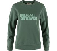 Fjall Raven - Sweat en coton organique - Fjällräven Logo Sweater W Deep Patina Misty Green pour Femme en Coton - Taille XS - Vert Vert XS