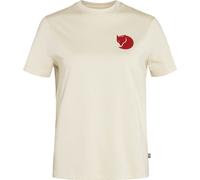 Fjall Raven - T-shirt à manches courtes - Fox Boxy Logo Tee W Chalk White pour Femme en Coton - Taille M - Blanc Blanc M