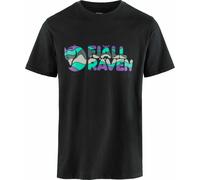 Fjall Raven - T-shirt en coton biologique épais - Multicolor Logo T-shirt M Black pour Homme en Coton - Taille XL - Noir Noir XL
