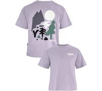 Fjällräven Forest Walk Short Sleeve T-shirt Violet L Femme