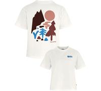 Fjall Raven - T-shirt en coton biologique léger - Forest Walk Tee W Eggshell pour Femme en Coton - Taille XS - Blanc Blanc XS