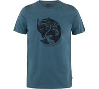 Fjall Raven - T-shirt en coton organique - Arctic Fox Tee M Indigo Blue pour Homme en Coton - Taille S - Bleu Bleu S