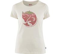 Fjällräven Arctic Fox Print T-Shirt Women 89849 Chalk White Beige L