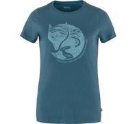 Fjällräven Arctic Fox Short Sleeve T-shirt Bleu L Femme