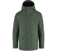 Fjall Raven - Veste 3 en 1 chaude et imperméable - Visby 3 in 1 Jacket M Deep Forest pour Homme - Taille M - Vert Vert M
