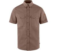 Fjallraven 12600213-244 Övik Air Stretch SS Shirt M Shirt Homme Suede Brown Taille L