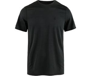 FJALLRAVEN 12600257-550 Abisko Lite SS M Sweatshirt Homme Black Taille S