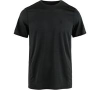 FJALLRAVEN 12600257-550 Abisko Lite SS M Sweatshirt Homme Black Taille XS