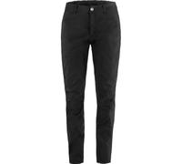 FJALLRAVEN 14200189-550 Hoja Hybrid Trousers W Pants Femme Black Taille 40