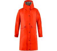 Fjallraven 14500131-214 Vardag Rain Parka W Jacket Femme Flame Orange Taille M