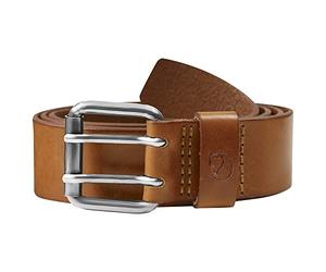FJALLRAVEN 77356-249 Singi Two-pin Belt Belt Unisex Adult Leather Cognac Taille 75cm