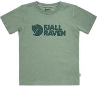 Fjallraven 80538-614 Kids Fjällräven Logo T-Shirt T-Shirt Unisex Kids Patina Green Taille 134