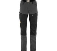 Fjallraven 81154-030-550 Abisko Midsummer Zip Off Trousers M Pants Homme Dark Grey-Black Taille 48