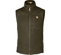FJALLRAVEN 81727-633 Buck Fleece Vest M Sports Vest Homme Dark Olive Taille L
