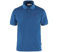 Polo Fjällräven Crowley manche courte bleu - M