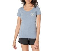 Fjallraven 83513-534-999 1960 Logo T-Shirt W T-Shirt Femme Indigo Blue-Melange Taille XXS
