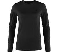 Fjallraven 84102-550 Abisko Wool LS W Sweatshirt Femme Black Taille XS