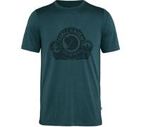 Fjällräven Abisko Wool Classic Short Sleeve T-shirt Vert,Bleu L Homme
