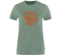 Fjallraven 84118-614-243 Abisko Wool Fox SS W T-Shirt Femme Patina Green-Terracotta Brown Taille XL