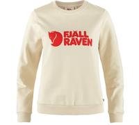 FJALLRAVEN 84143-113-214 Fjällräven Logo Sweater W Sweatshirt Femme Chalk White-Flame Orange Taille XXS