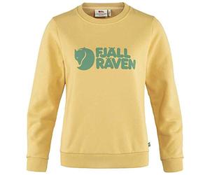 Fjallraven 84143-133 Fjällräven Logo Sweater W Sweatshirt Femme mais Yellow Taille M