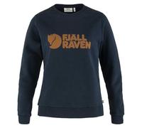 FJALLRAVEN 84143-555-230 Fjällräven Logo Sweater W Sweatshirt Femme Dark Navy-Chestnut Taille M