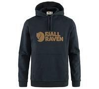 Fjallraven 84144-555 Fjällräven Logo Hoodie M Sweatshirt Homme Dark Navy Taille M