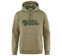 Fjallraven 84144-622 Fjällräven Logo Hoodie M Sweatshirt Homme Light Olive Taille S