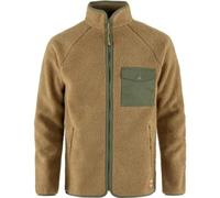 FJALLRAVEN 84158-232-625 Vardag Pile Fleece M Sweatshirt Homme Buckwheat Brown-Laurel Green Taille XS