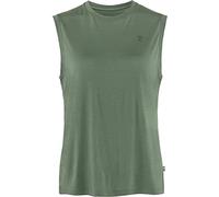 Fjällräven Abisko Wool Sleeveless T-shirt Vert S Femme