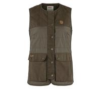 Fjallraven 86373-633 Forest Wool Padded Vest W Sports vest Femme Dark Olive Taille XS