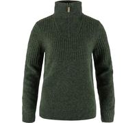 Fjallraven 86993-662 Övik Half Zip Knit W Sweatshirt Femme Deep Forest Taille XL
