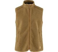 FJALLRAVEN 86994-232 Vardag Pile Fleece Vest W Sports vest Femme Buckwheat Brown Taille XXS