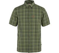 Fjallraven 87038-620-555 Övik Lite Shirt SS M Shirt Homme Green-Dark Navy Taille XS