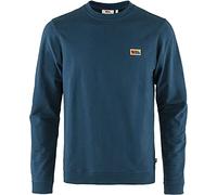 Fjall Raven - Sweat en coton organique - Vardag Sweater M Storm pour Homme en Coton - Taille XL - Bleu Bleu XL