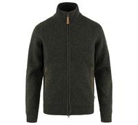 FJALLRAVEN 87071-633 Övik Zip Cardigan Knit M Sweatshirt Homme Dark Olive Taille XS