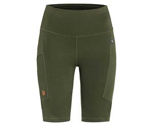 Fjallraven 87138-662 Abisko Short Tights W/Abisko Short Tights W Shorts Femme Deep Forest Taille M