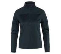 Fjallraven 87141-555 Abisko Lite Fleece Half Zip W/Abisko Lite Fleece Half Zip W Sweatshirt Femme Dark Navy Taille M