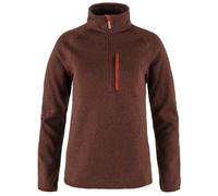 FJALLRAVEN 87155-215 Övik Fleece Half Zip W Sweatshirt Femme Autumn Leaf Taille XXS