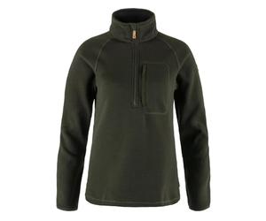 Fjallraven 87155-662 Övik Fleece Half Zip W Sweatshirt Femme Deep Forest Taille M