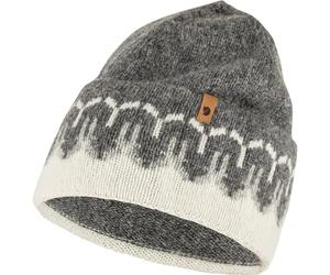 Fjallraven 87167-113-020 Övik Path Knit Beanie/Övik Path Knit Beanie Hat Unisex Chalk White-Grey Taille OneSize