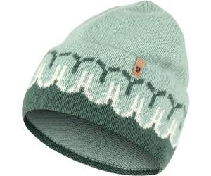 Fjallraven 87167-679-674 Övik Path Knit Beanie/Övik Path Knit Beanie Hat Unisex Deep Patina-Misty Green Taille OneSize