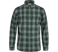 Fjällräven - Övik Travel Shirt LS - Chemise homme Dark Navy / Patina Green - XXL